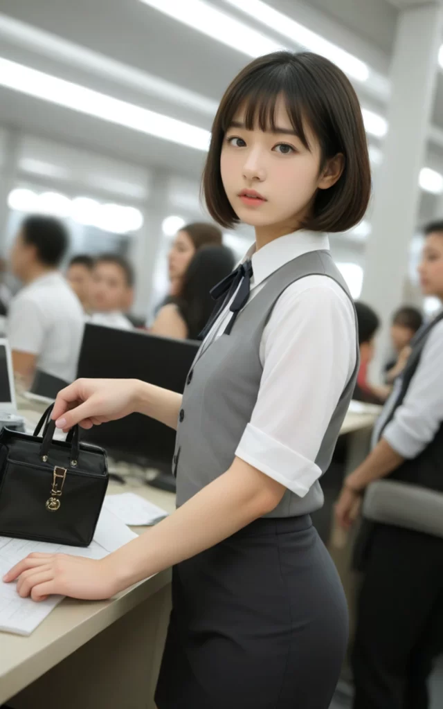 東京お仕事女子Vol01のAI生成キャラクターイメージ