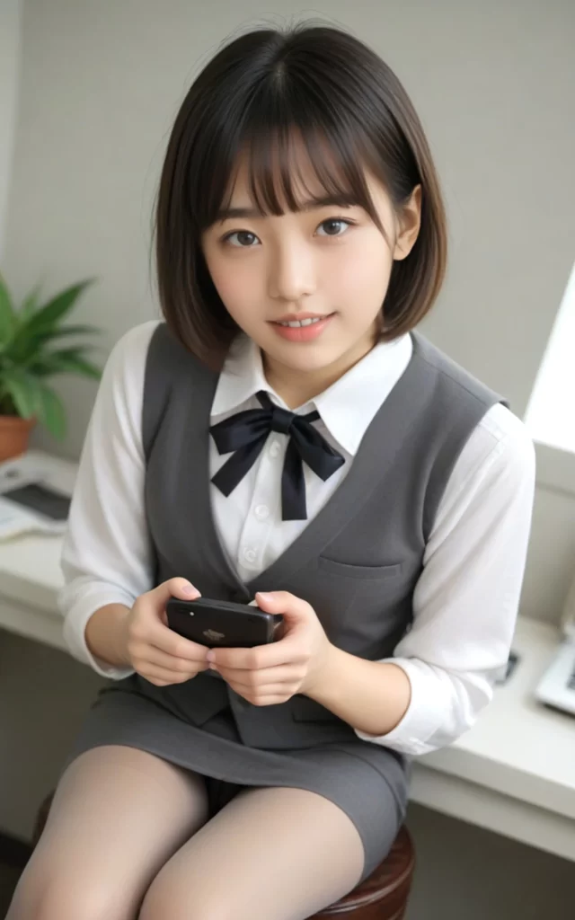 東京お仕事女子Vol01のAI生成キャラクターイメージ