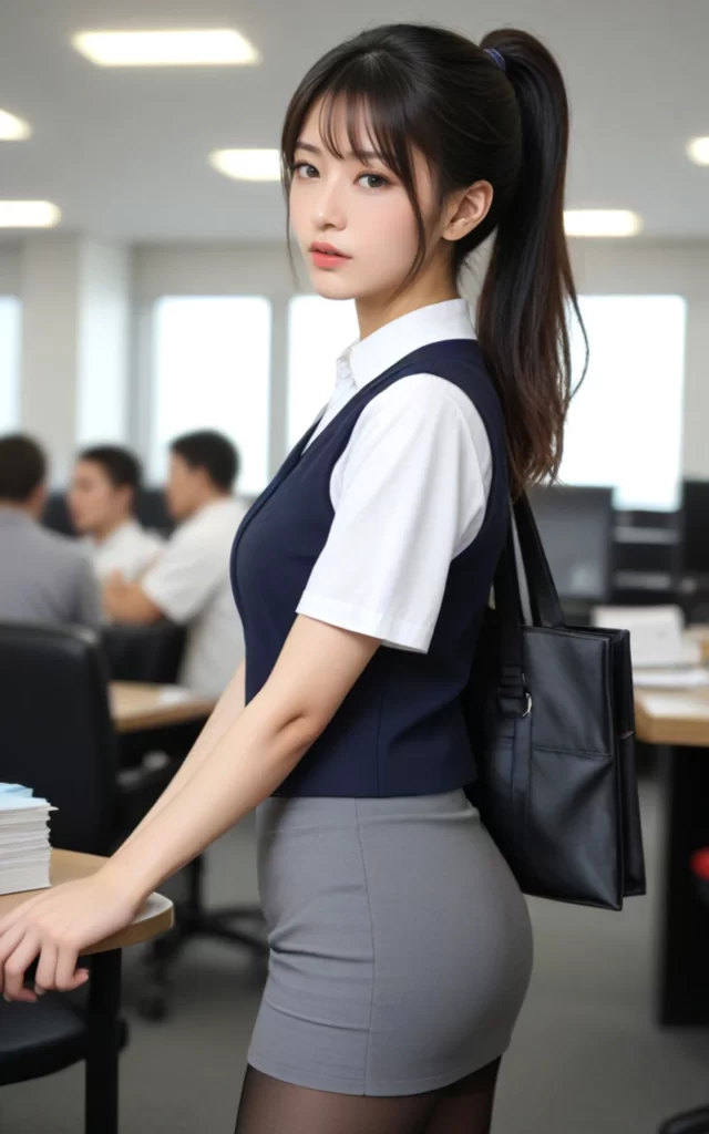 東京お仕事女子Vol02のAI生成キャラクターイメージ